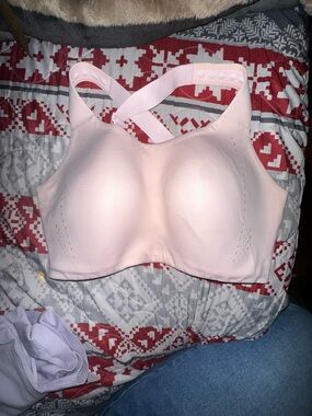 lululemon athletica Pink Seamless Sports Bra